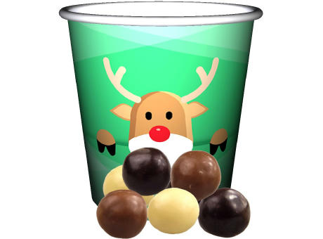 Knusperkugeln-Mix, ca. 30g, Snackbecher Mini