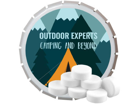 Pfefferminz Drops, ca. 20g, Klick-Klack Dose weiß