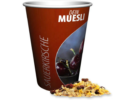 Müsli Sauerkirsche, ca. 50g, Snackbecher Maxi