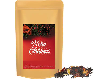 Weihnachts Schwarztee, ca. 55g, Standbeutel Midi