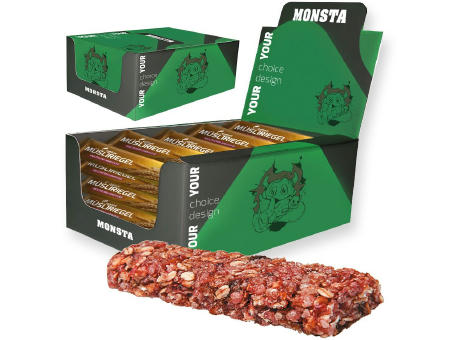 Müsliriegel Multikorn-Himbeere, 25 Stück, 750g, Displaybox Maxi