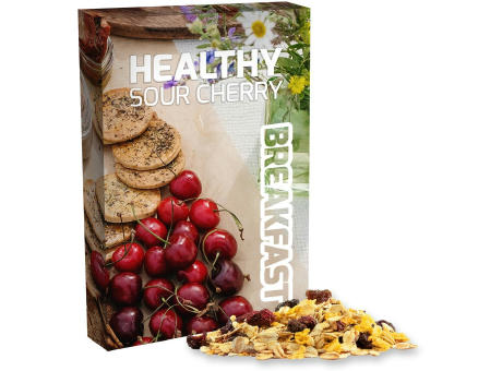 Müsli Sauerkirsche, ca. 50g, Faltschachtel