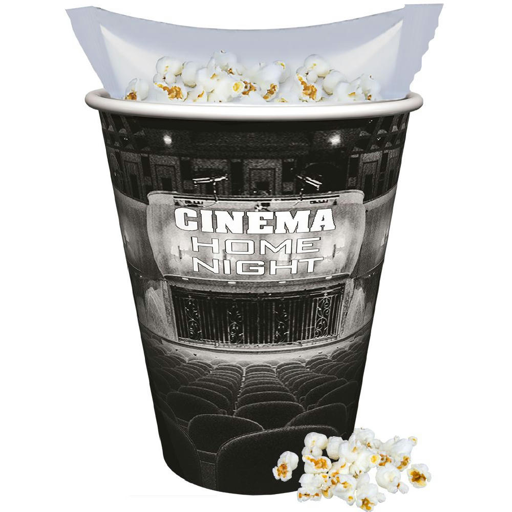 Popcorn süß, ca. 20g, Snackbecher Maxi mit Maxi Tüte