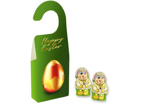 Schoko-Lamm, ca. 36g, Türhänger Box