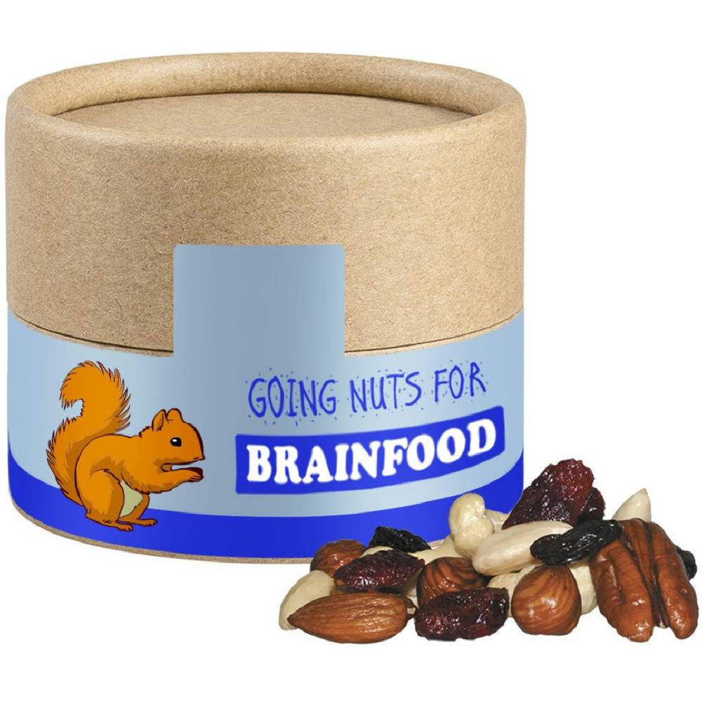 Premium Studentenfutter, ca. 40g, Kraftpapierdose Mini