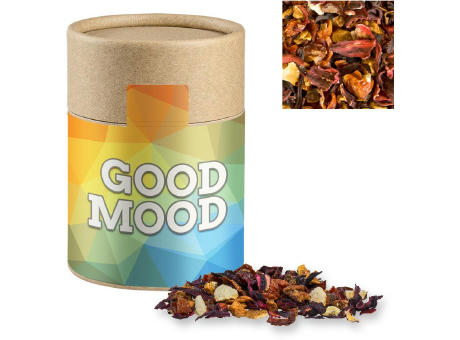 Früchtetee gute Laune, ca. 50g, Kraftpapierdose Midi