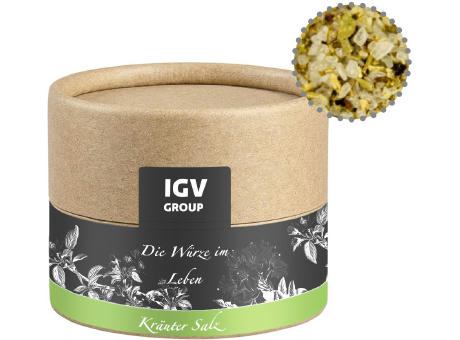 Gewürzmischung Kräutersalz, ca. 40g, Kraftpapierdose Mini