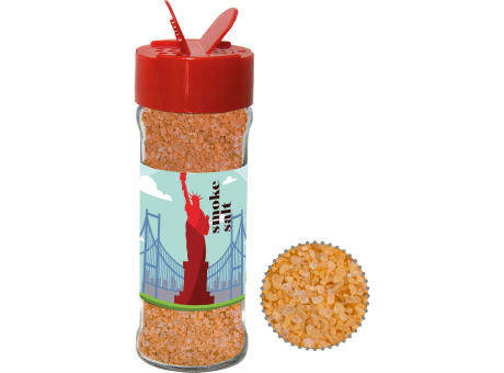 Gewürzmischung Rauch-Salz grob, ca. 90g, Glas mit Streuaufsatz