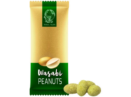 Erdnüsse Wasabi, ca. 40g, Midi-XL-Tüte
