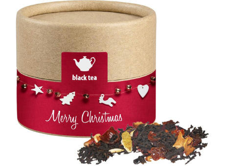 Weihnachts Schwarztee, ca. 25g, Kraftpapierdose Mini