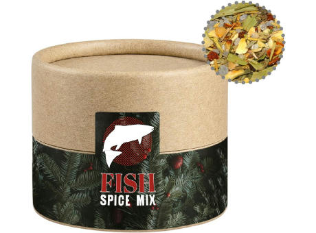 Weihnachts Gewürzmischung Fisch, ca. 30g, Kraftpapierdose Mini