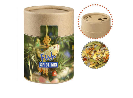 Weihnachts Gewürzmischung Fisch, ca. 60g, Kraftpapierstreuer Midi