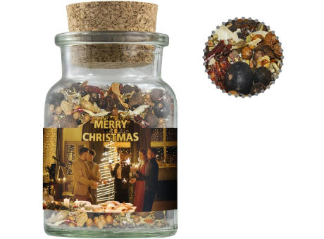 Weihnachts Gewürzmischung Wild, ca. 60g, Korkenglas