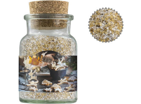 Vanillezucker, ca. 150g, Korkenglas