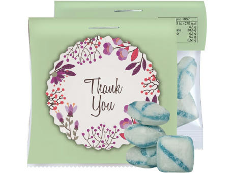 Frische Brise Bonbons, ca. 17g, Express Midi-Tüte mit Werbereiter