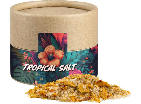 Tropiksalz, ca. 50g, Kraftpapierdose Mini