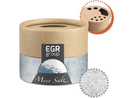 Meersalz, ca. 75g, Kraftpapierstreuer Mini
