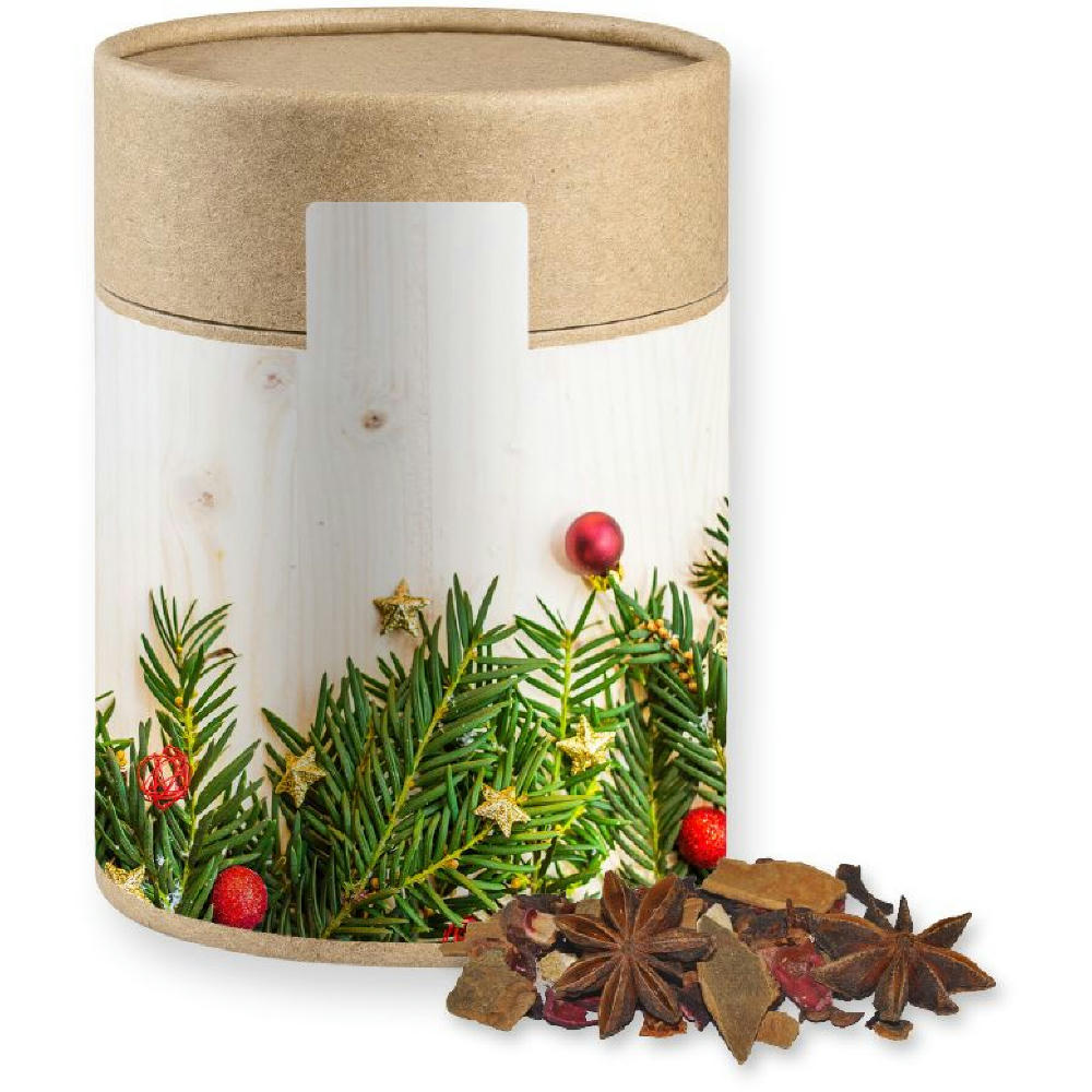 Glühweingewürz grob, ca. 150g, Kraftpapierdose Maxi