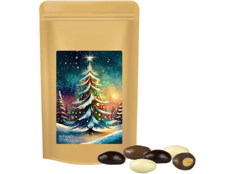 Mandel-Schoko-Trio, ca. 80g, Standbeutel Midi