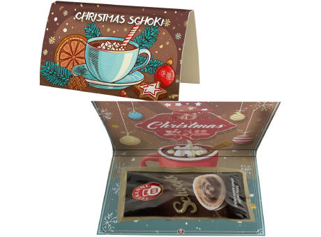 Heiße Schokolade, ca. 25g, Werbekarte A5 gefaltet