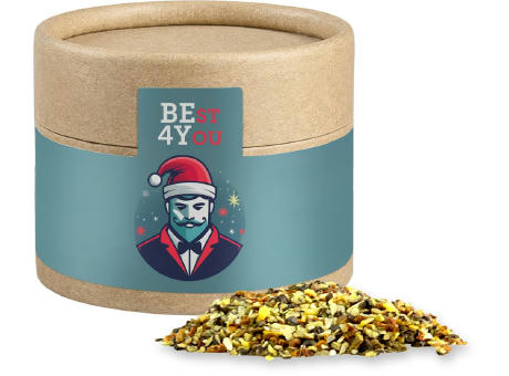 Weihnachts Gewürzmischung Chefsache, ca. 30g, Kraftpapierdose Mini