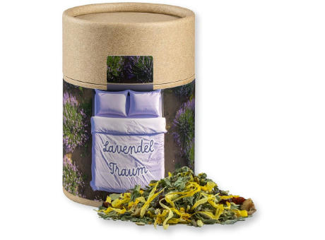 Kräutertee Lavendel, ca. 27g, Kraftpapierdose Midi