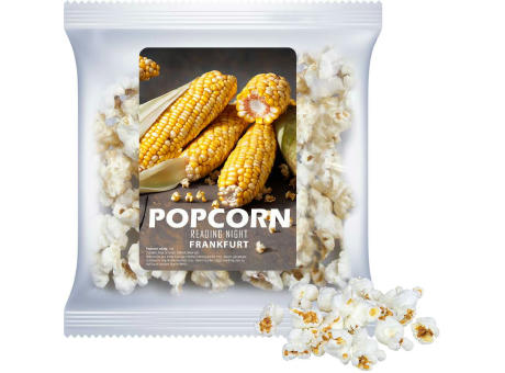 Popcorn süß (vegan), ca. 20g, Express Maxi-XL-Tüte mit Etikett