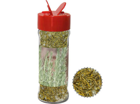 Gewürzmischung Rosmarin-Salz, ca. 65g, Glas mit Streuaufsatz
