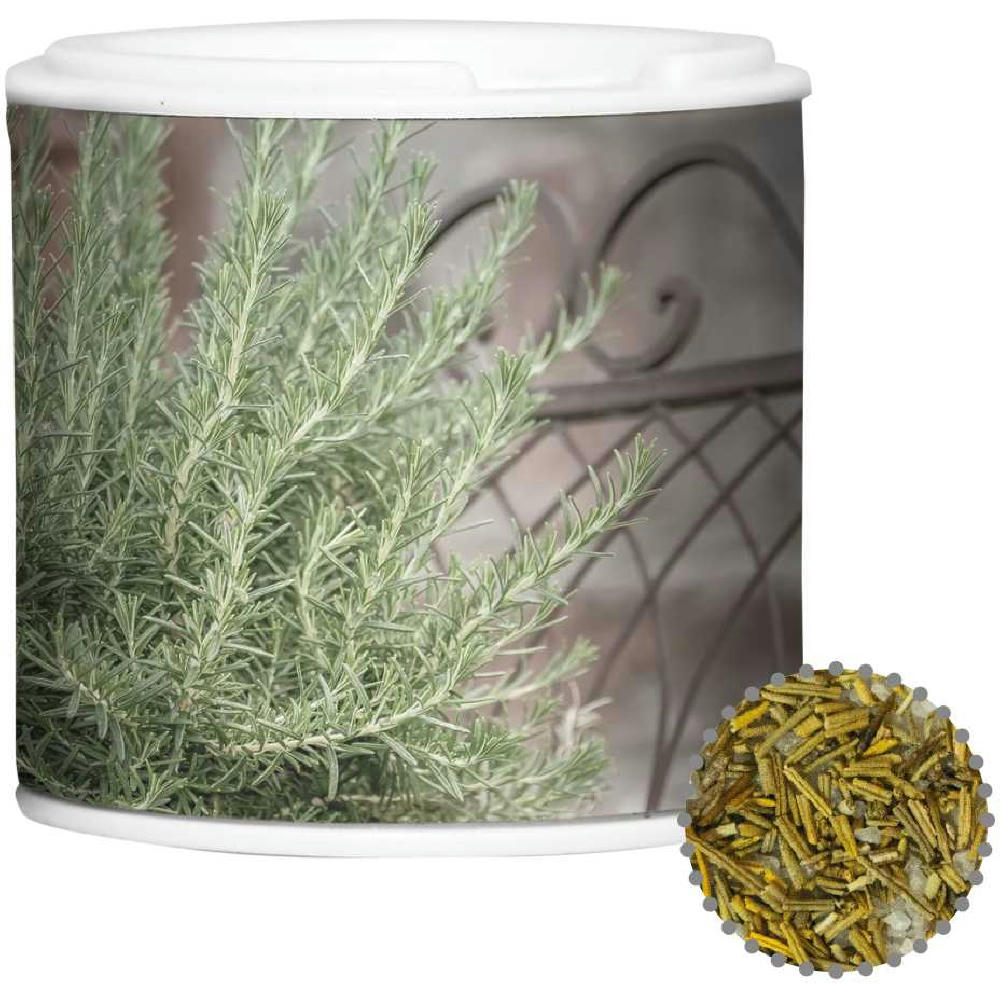 Gewürzmischung Rosmarin-Salz, ca. 45g, Gewürzpappstreuer