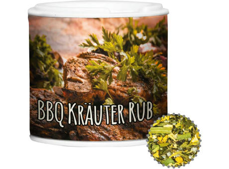 Gewürzmischung BBQ Kräuter Rub, ca. 20g, Gewürzpappstreuer