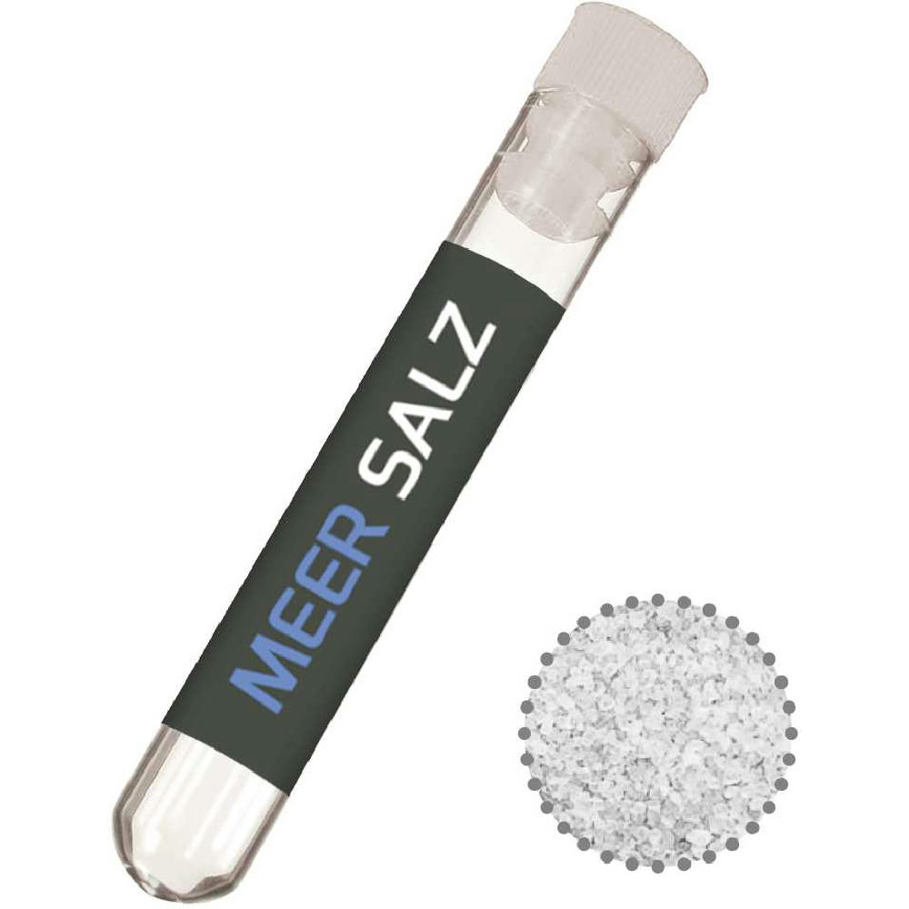 Meersalz, ca. 12g, Reagenzglas