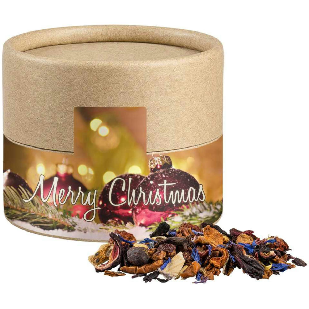 Christkindl Tee, ca. 25g, Kraftpapierdose Mini