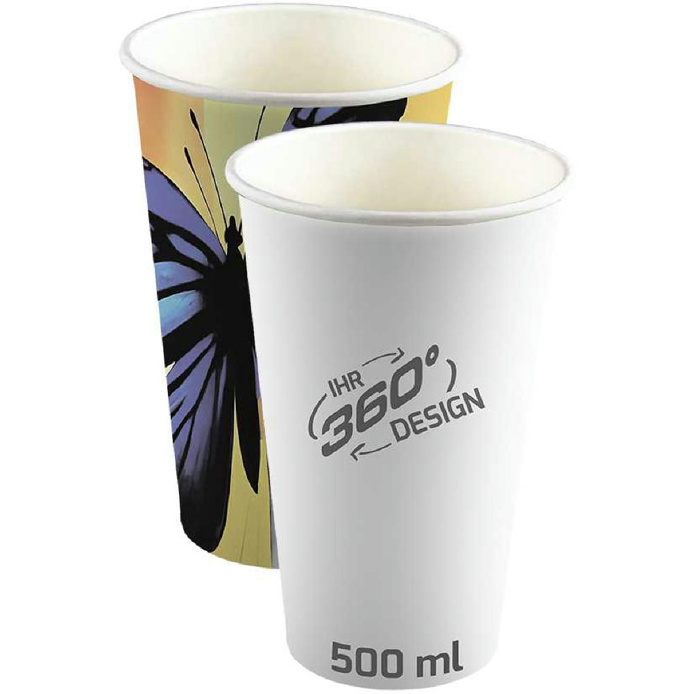 PE-Pappbecher, 450ml, Becher XL