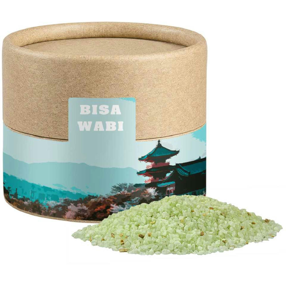 Wasabisalz, ca. 50g, Kraftpapierdose Mini