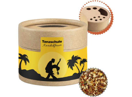 Gewürzmischung HOT Karibik Mix, ca. 28g, Kraftpapierstreuer Mini