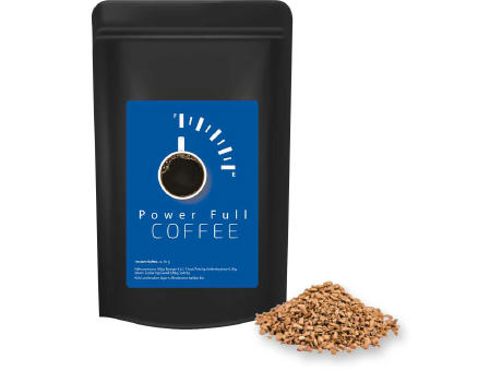 Instant Kaffee, ca. 35g, Standbeutel Midi schwarz