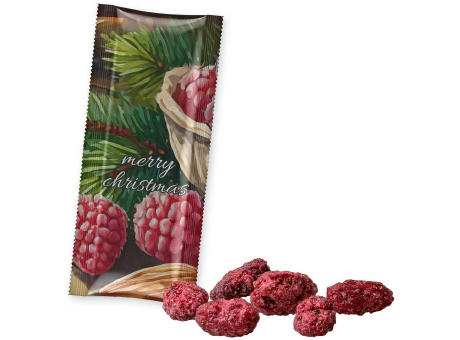 Gebrannte Mandeln Himbeere (vegan), ca. 25g, Snack Stick