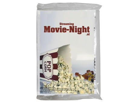 Mikrowellen Popcorn salzig, ca. 100g, transparente Folie
