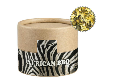 Gewürzmischung African BBQ, ca. 40g, Biologisch abbaubare Eco Pappdose Mini