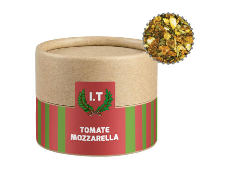 Gewürzmischung Tomate-Mozzarella, ca. 28g, Biologisch abbaubare Eco Pappdose Mini