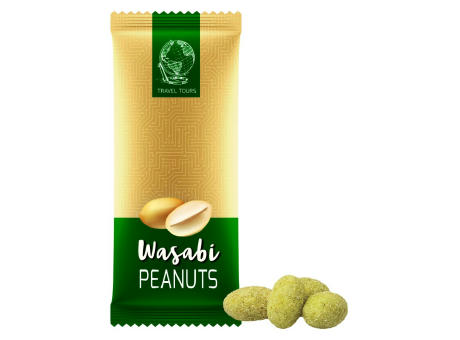 Erdnüsse Wasabi, ca. 40g, Midi-XL-Tüte