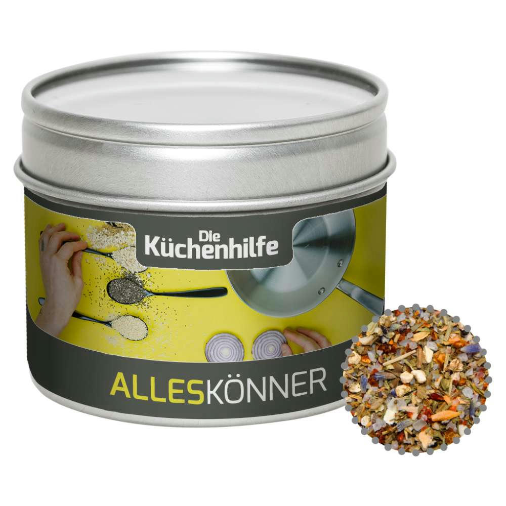 Gewürzmischung Alleskönner, ca. 60g, Metalldose mit Sichtfenster