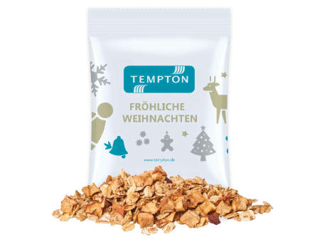 Crunchy Weihnachtsmüsli Apfel-Zimt, ca. 60g, Maxi-Tüte