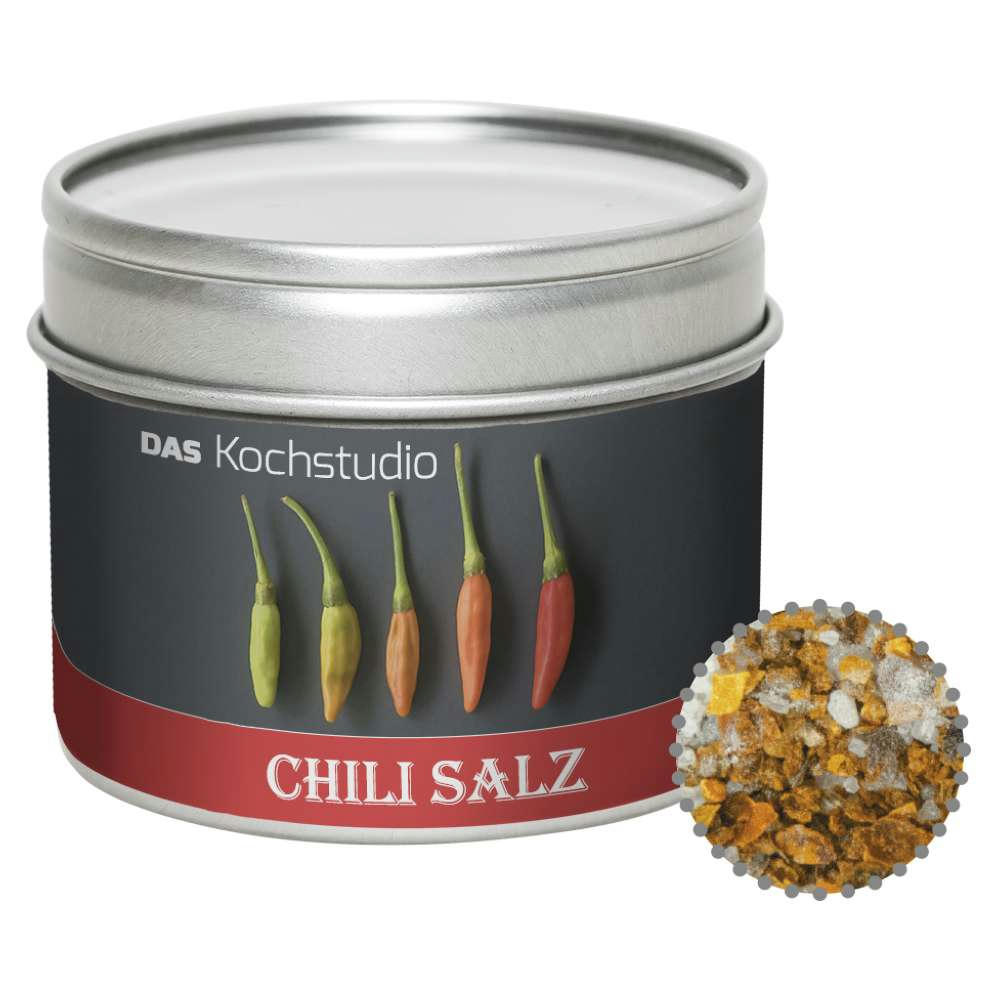 Gewürzmischung Chili-Salz, ca. 45g, Metalldose mit Sichtfenster