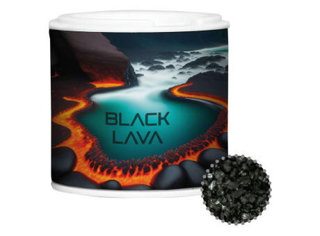 Gewürzmischung Black Lava Salz, ca. 50g, Gewürzpappstreuer