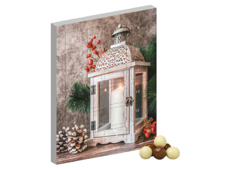 Knusperkugeln-Mix, ca. 50g, Adventskalender Mini Hochformat