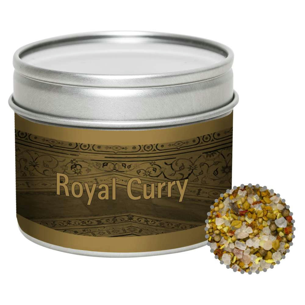 Royal Curry, ca. 75g, Metalldose mit Sichtfenster