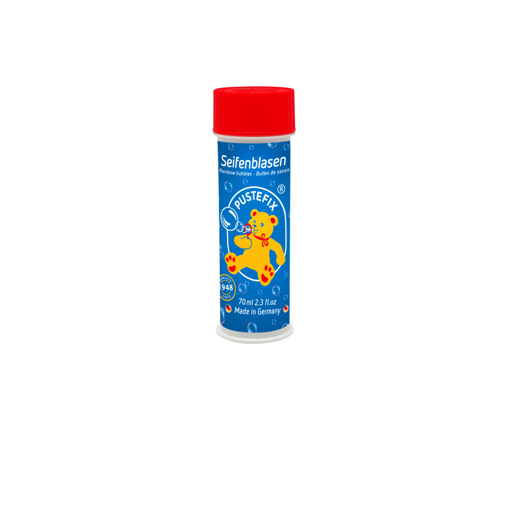 PUSTEFIX Seifenblasen Original 70 ml mit Etikett 