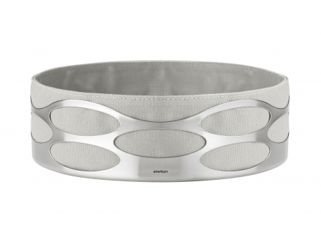 Stelton Embrace Brotschale 7 x 23 cm chalk
