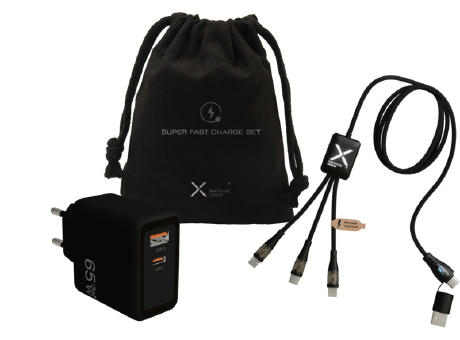 Set de cables y adaptadores 65W SCX.design C55